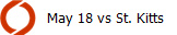 May 18 vs St. Kitts